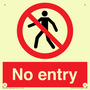 No entry